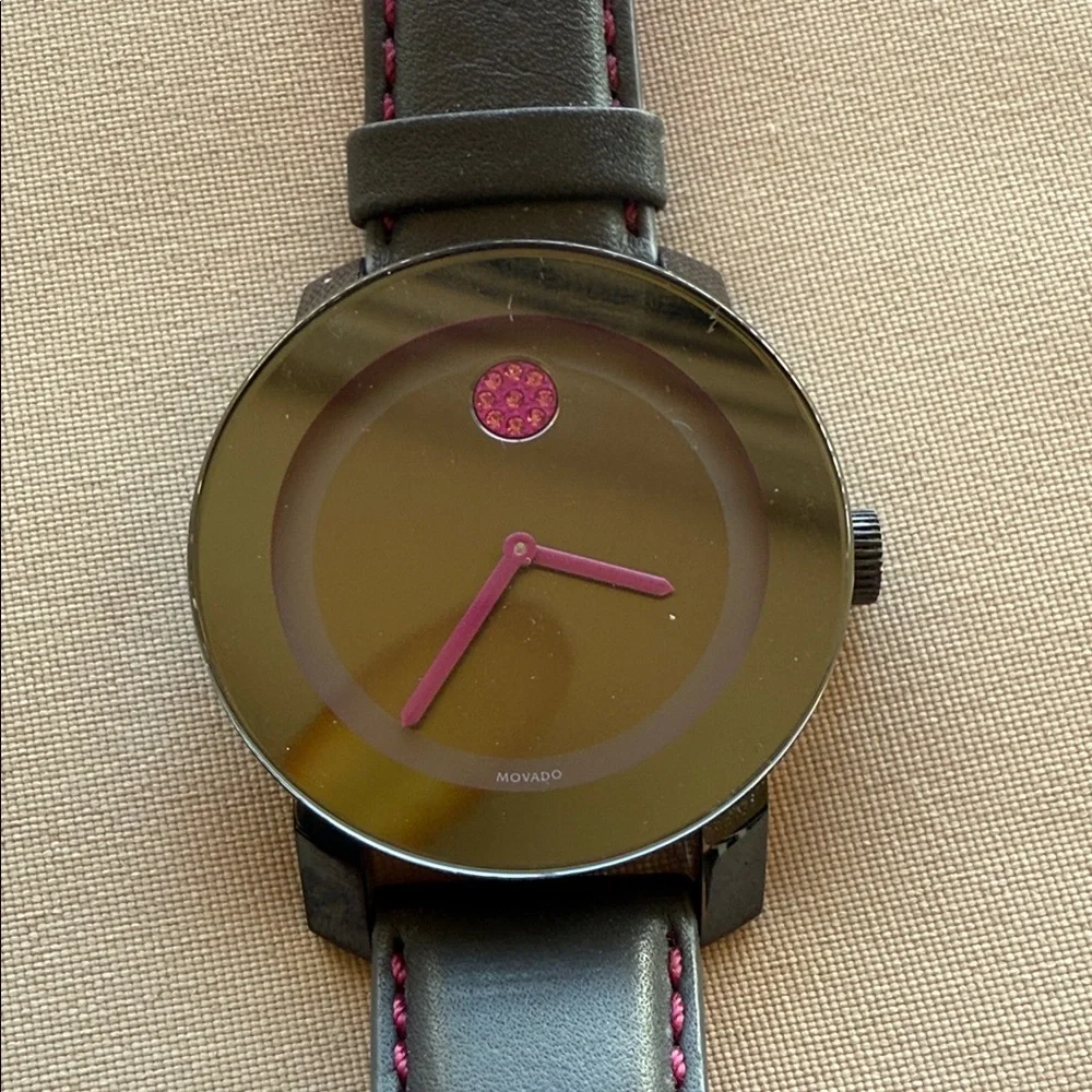 Movado Limited Edition Women’s Black and Pink Smartwatch